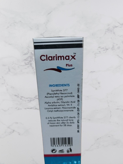 Clarimax Plus Whitening Cream 30gm