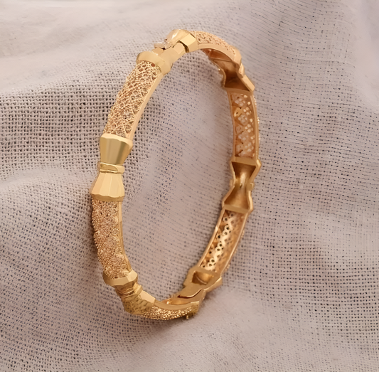 24K Gold Plated Bracelet for Women 1pc